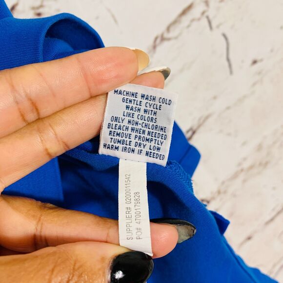 Polo Ralph Lauren XL Blue Cotton Pima Soft Touch Polo Shirt Classic Fit Preppy - Picture 10 of 12